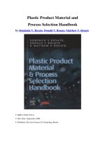 Plastic Product Material and Process Selection Handbook Part 1 ppsx