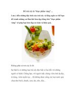 Để trái cây là “thực phẩm vàng”… ppt