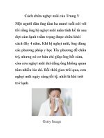 Cách chữa nghẹt mũi của Trung Y pdf