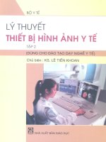 Lý thuyết thiết bị hình ảnh y tế tập 2 part 1 ppt