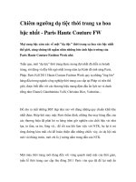 Chiêm ngưỡng dạ tiệc thời trang xa hoa bậc nhất - Paris Haute Couture FW pot