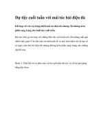 Dự tiệc cuối tuần với mái tóc búi điệu đà pdf