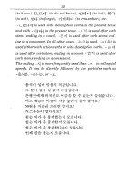 Giáo trình tự học tiếng Hàn cho mọi người part 2 docx