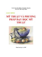 Giáo trình mỹ thuật và phương pháp dạy học mỹ thuật part 1 pot