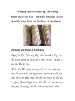 Đỗ trọng chữa cao huyết áp, tiểu đường potx