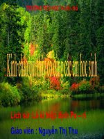 Giáo án điện tử tiểu học môn lịch sử: Lễ kí kết hiệp định Pari pptx