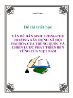Đề tài triết học 