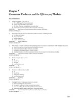 Chapter 7 Consumers, Producers, and the Efficiency of Markets pot