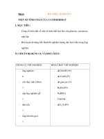 Bài 6: BÀI THỰC HÀNH SỐ 1 MỘT SỐ TÍNH CHẤT CỦA CACBOHIĐRAT ppsx