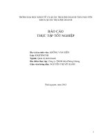 báo cáo thực tập tốt nghiệp  công ty tnhh điện phòng hoàng