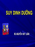 suy dinh dưỡng trẻ em