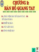 hàn hồ quang tay ppt