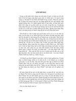 Nâng cao quy trình phục vụ ăn uống tại nhà hàng của khách sạn hoài thành