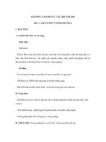 CHƯƠNG 4: POLIME VÀ VẬT LIỆU POLIME pot