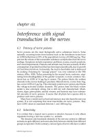 Chemical Pesticides: Mode of Action and Toxicology - Chapter 6 ppsx