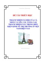 Đề tài triết học 