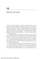 Manufacturing Design, Production, Automation, and Integration Part 12 pps