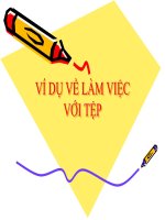 VÍ DỤ VỀ LÀM VIỆC VỚI TÂP pdf