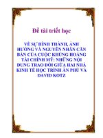 Đề tài triết học 