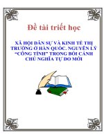 Đề tài triết học 