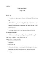 Tiết 3+4 HÌNH THANG CÂN LUYỆN TẬP ppt