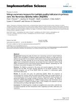 báo cáo khoa học: 