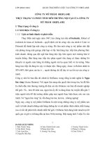 quản trị chiến lược tại công ty mỹ phẩm oriflame