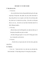 HOÁ HỌC VÀ VẤN ĐỀ XÃ HỘI ppt