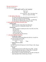 BÀI THỰC HÀNH SỐ 5:LIÊN KẾT GIỮA CÁC BẢNG doc