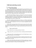 chiến lược marketing của coca cola