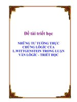 Đề tài triết học 