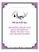 Đề tài triết học 