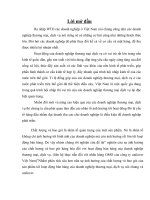 chất lượng và bao gói của sản phảm đối với hoạt động bán hàng của doanh nghiệp thương mại dịch vụ (bột giặt omo)