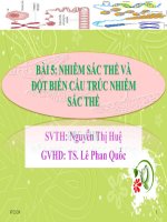 Giáo án điện tử môn sinh học:Sinh học lớp 12- Bài tập doc