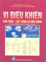 Vi điều khiển – Cấu trúc – Lập trình và ứng dụng part 1 doc