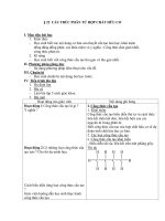 § 22 CẤU TRÚC PHÂN TỬ HỢP CHẤT HỮU CƠ docx