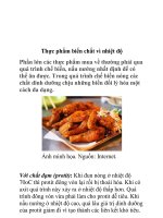 Thực phẩm biến chất vì nhiệt độ potx