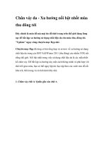 Chân váy da - Xu hướng nổi bật nhất mùa thu đông tới pps