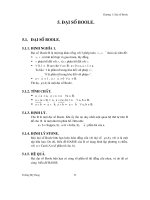 Chương 5: Đại số Boole potx