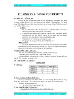 LUẬN VĂN NGÀNH XÂY DỰNG - CHUYÊN ĐỀ MÓNG CỌC ÉP ppsx