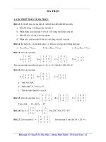 Các phép toán về ma trận doc