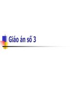 Giáo án số 3.CÁC THAO TÁC VỚI CƠ SỞ DỮ LIỆU QUAN HỆ potx