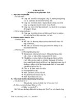 Giáo án số 18 Các công cụ trợ giúp soạn thảo pot