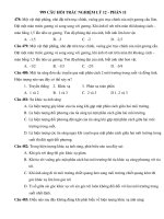 999 CÂU HỎI TRẮC NGHIỆM LÝ 12 - PHẤN 11 docx