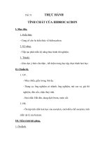 Tiết 51 THỰC HÀNH TÍNH CHẤT CỦA HIĐROCACBON pot