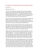 Dưới đây là toàn văn bài nghị luận của học sinh Nguyễn Trung Hiếu potx