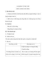 LAO ĐỘNG VÀ VIỆC LÀM CHẤT LƯỢNG CUỘC SỐNG ppsx