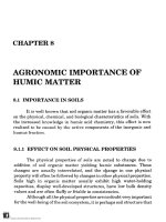 Humic Matter in Soil and the Environment: Principles and Controversies - Chapter 8 pptx