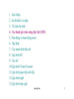 Kỹ thuật vi điều khiển-p4 potx