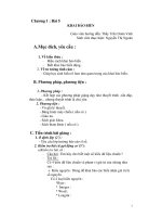 Chương 1 : Bài 5KHAI BÁO BIẾN pps